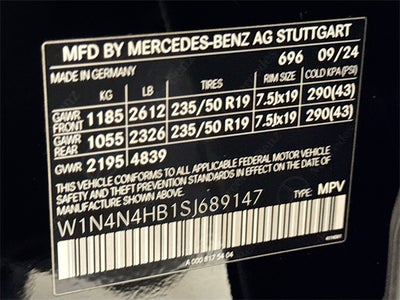 2025 Mercedes-Benz GLA GLA 250 4MATIC®