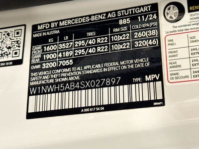 2025 Mercedes-Benz G-Class G 63 AMG® 4MATIC®