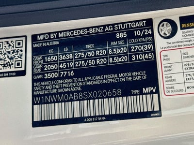 2025 Mercedes-Benz G-Class G 580 4MATIC®