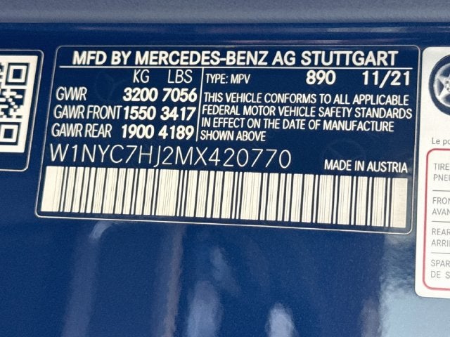 2021 Mercedes-Benz G-Class G 63 AMG® 4MATIC®