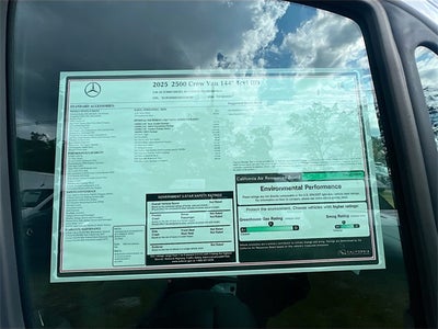 2025 Mercedes-Benz Sprinter 2500 Crew 144 WB