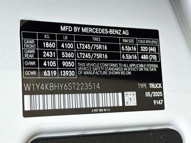 2025 Mercedes-Benz Sprinter Cargo Van Base - Photo 31