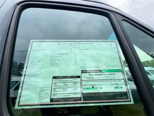 2025 Mercedes-Benz Sprinter 2500 Cargo 144 WB 4MATIC®