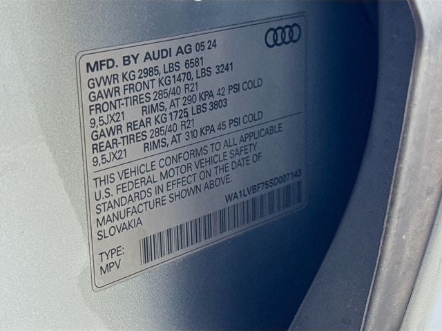 2025 Audi Q7 55 Premium Plus quattro