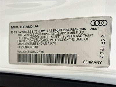 2024 Audi S5 Sportback Premium Plus quattro