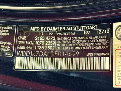 2013 Mercedes-Benz SL-Class SL 550