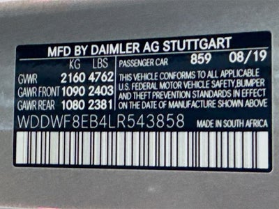2020 Mercedes-Benz C-Class C 300 4MATIC®