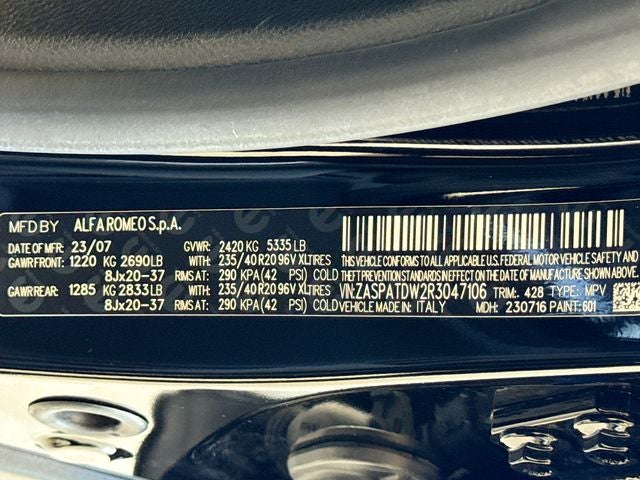 2024 Alfa Romeo Tonale Veloce