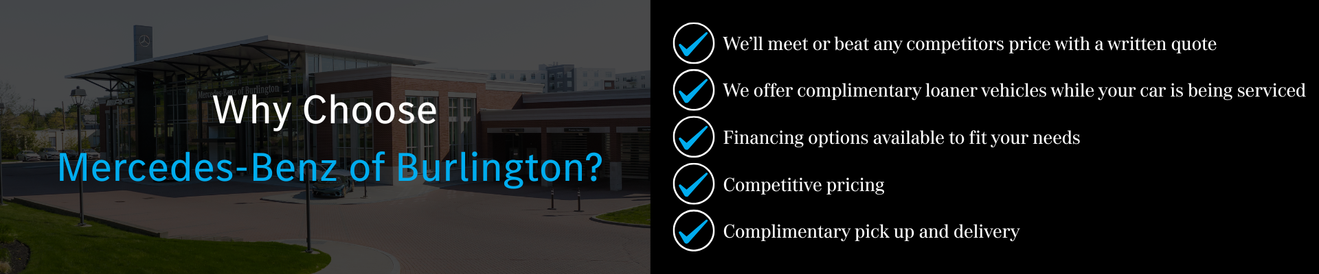 Mercedes-Benz Service in Burlington, MA