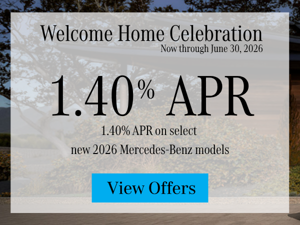1.40% APR on select Mercedes-Benz models