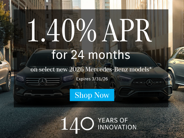 Mercedes-Benz 1.40% APR Offer
