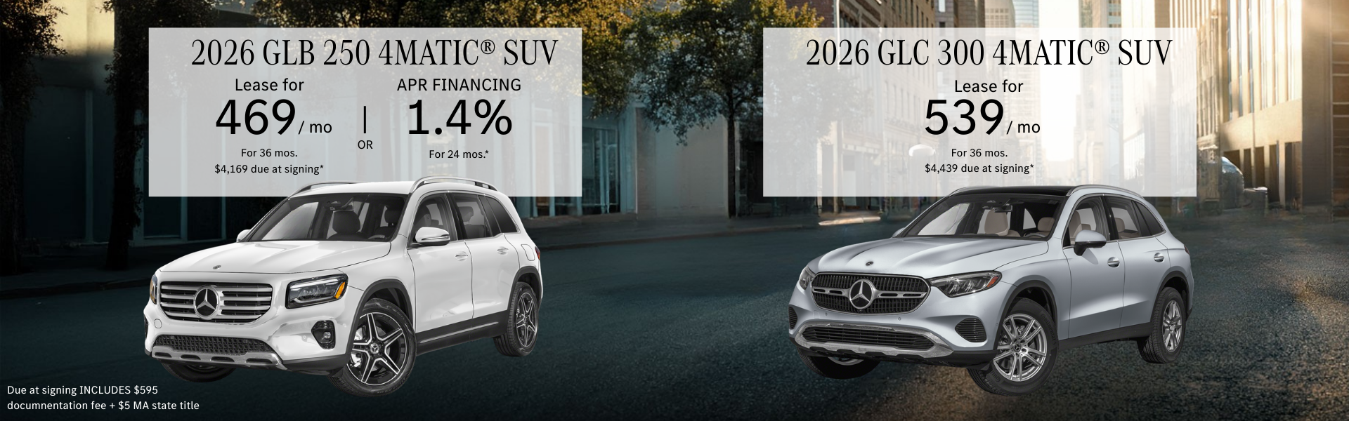 Current Mercedes-Benz Lease Offers