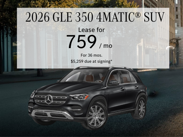 Current Mercedes-Benz Lease Offers