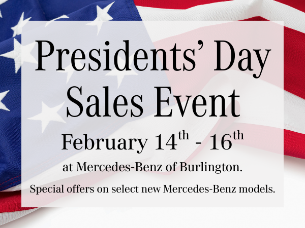 Mercedes-Benz Presidents' Day Sales Event
