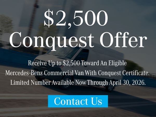 Current Mercedes-Benz Van Offer
