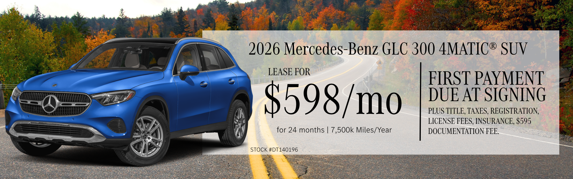 GLC 300 Lease Offer 