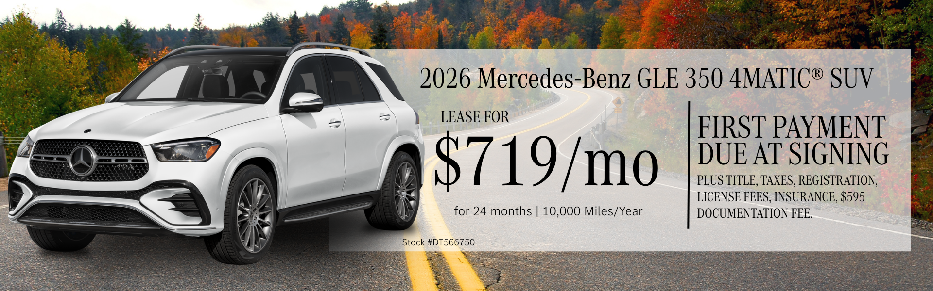 GLE 350 Lease Offer