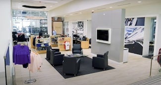 dealership interior Mercedes-Benz of Burlington in Burlington MA
